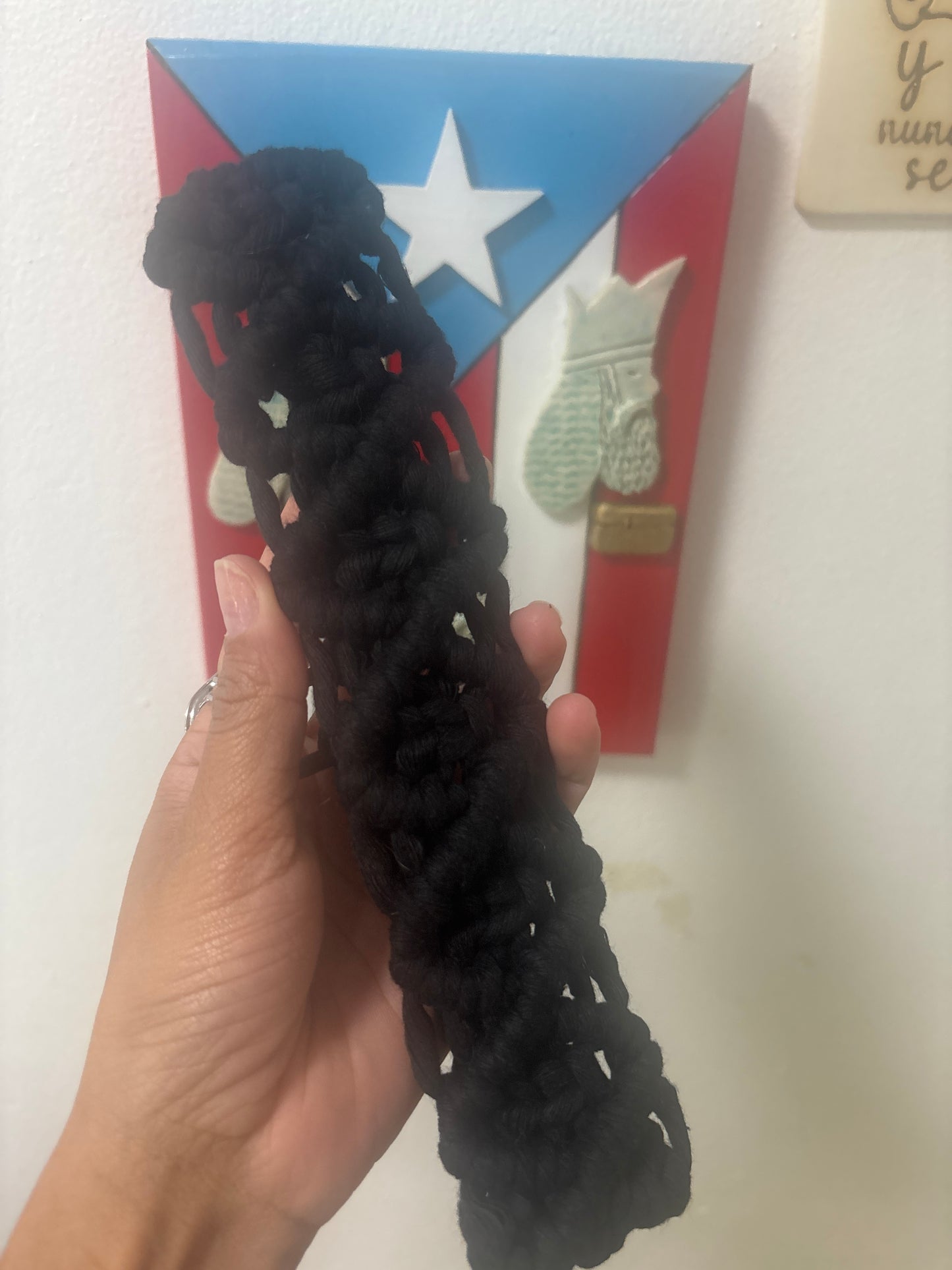 Cintillos en macramé