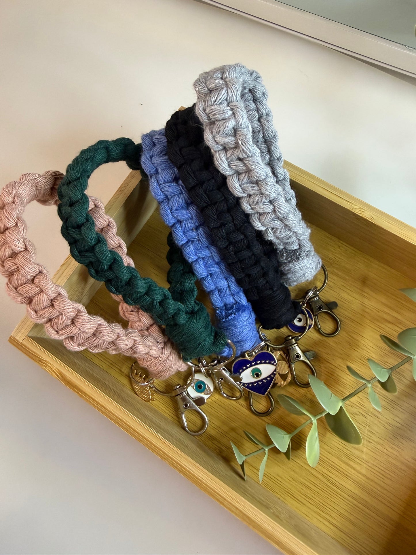 Llavero Nómada | Macramé Artesanal