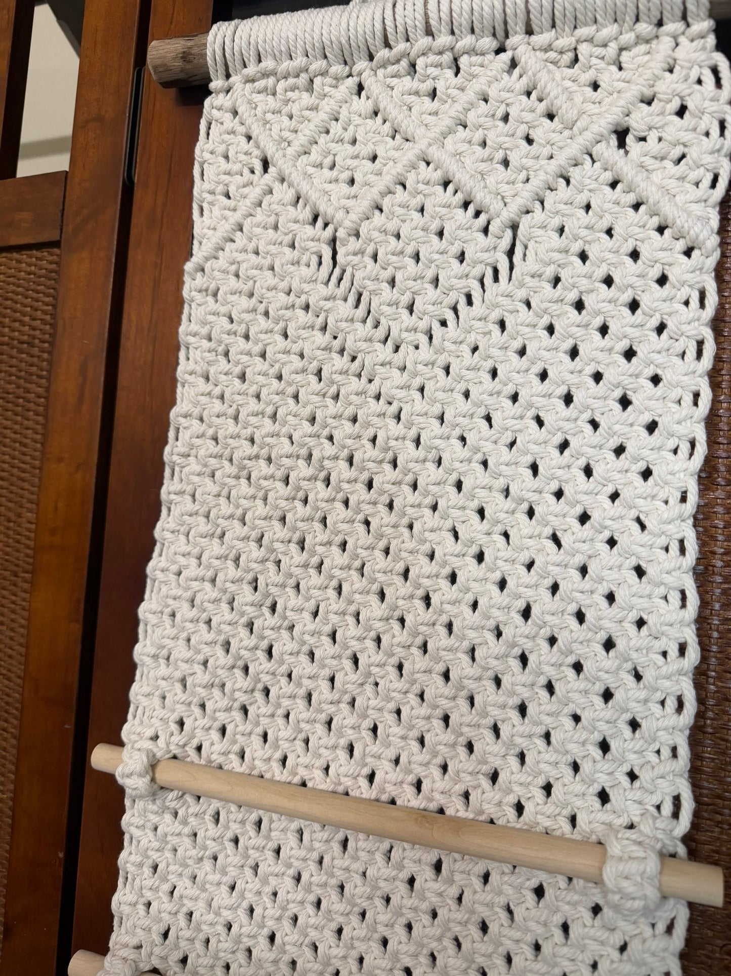 Organizador de Joyería en Macramé