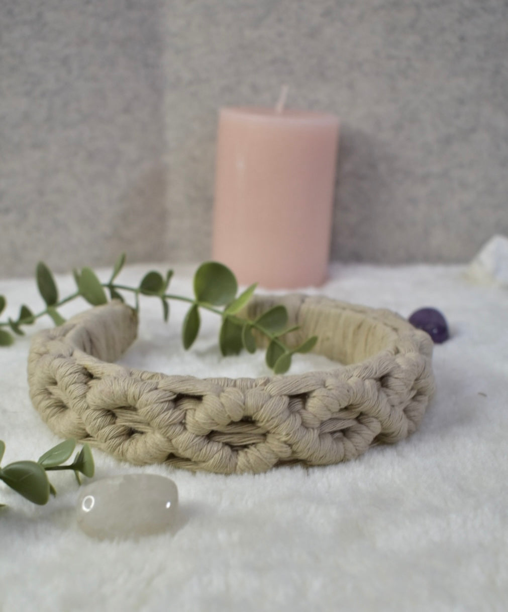 Diademas en Macramé (varios estilos)