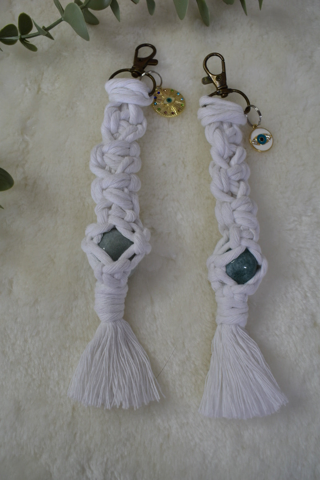 Llaveros en Macramé