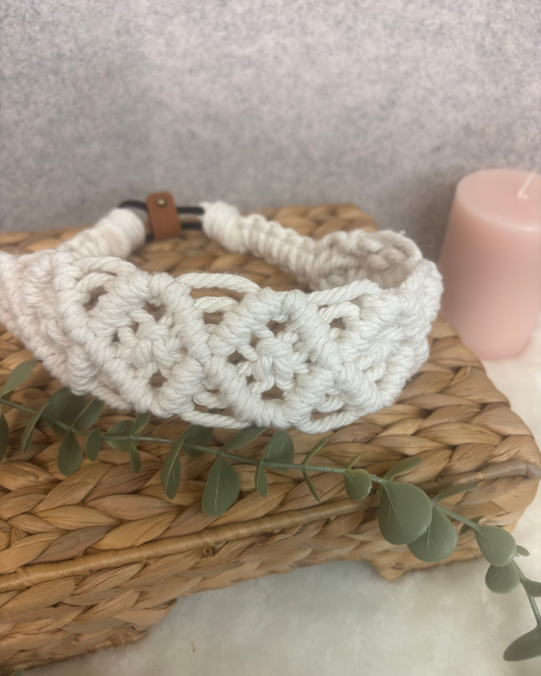 Cintillos en macramé
