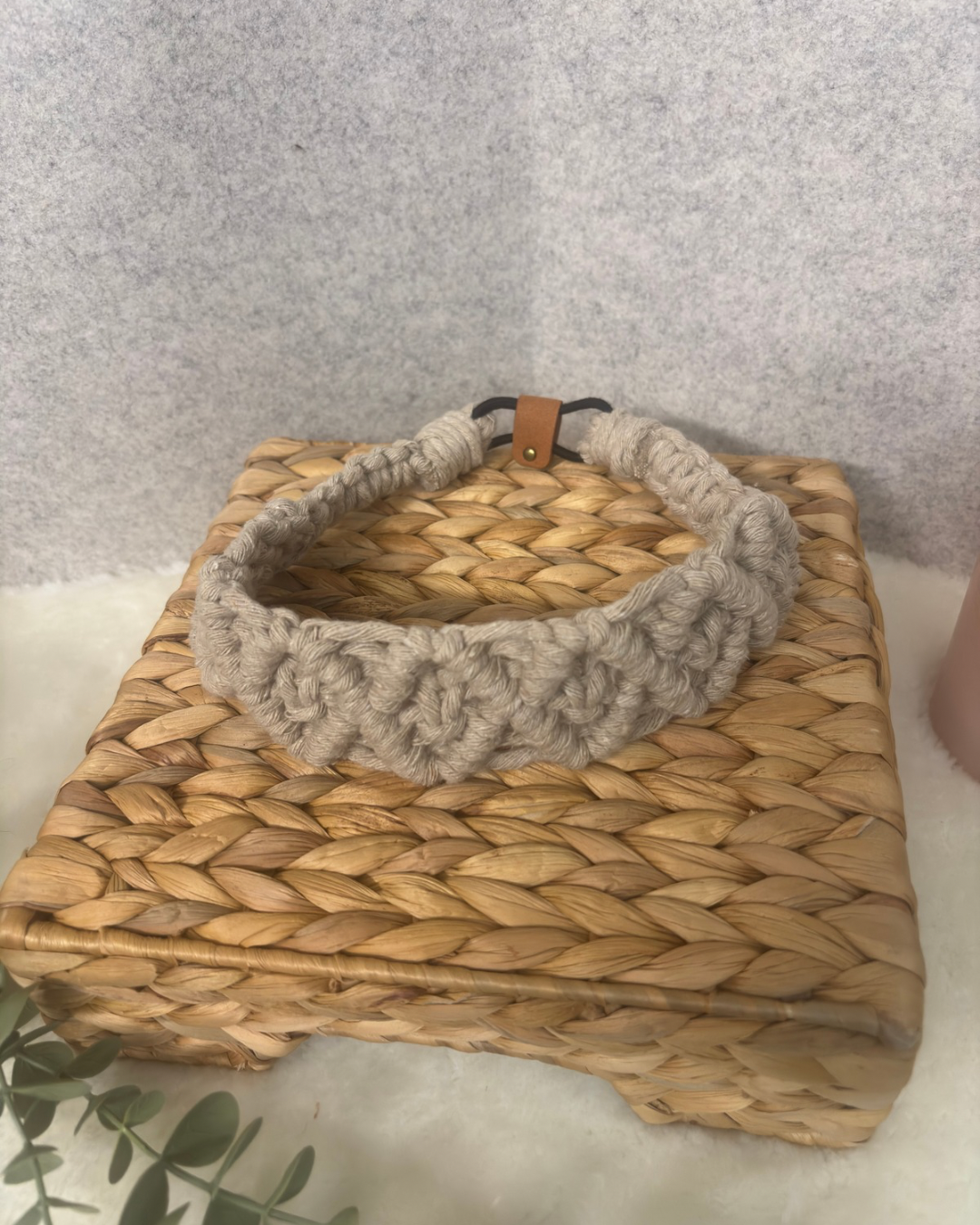 Cintillos en macramé
