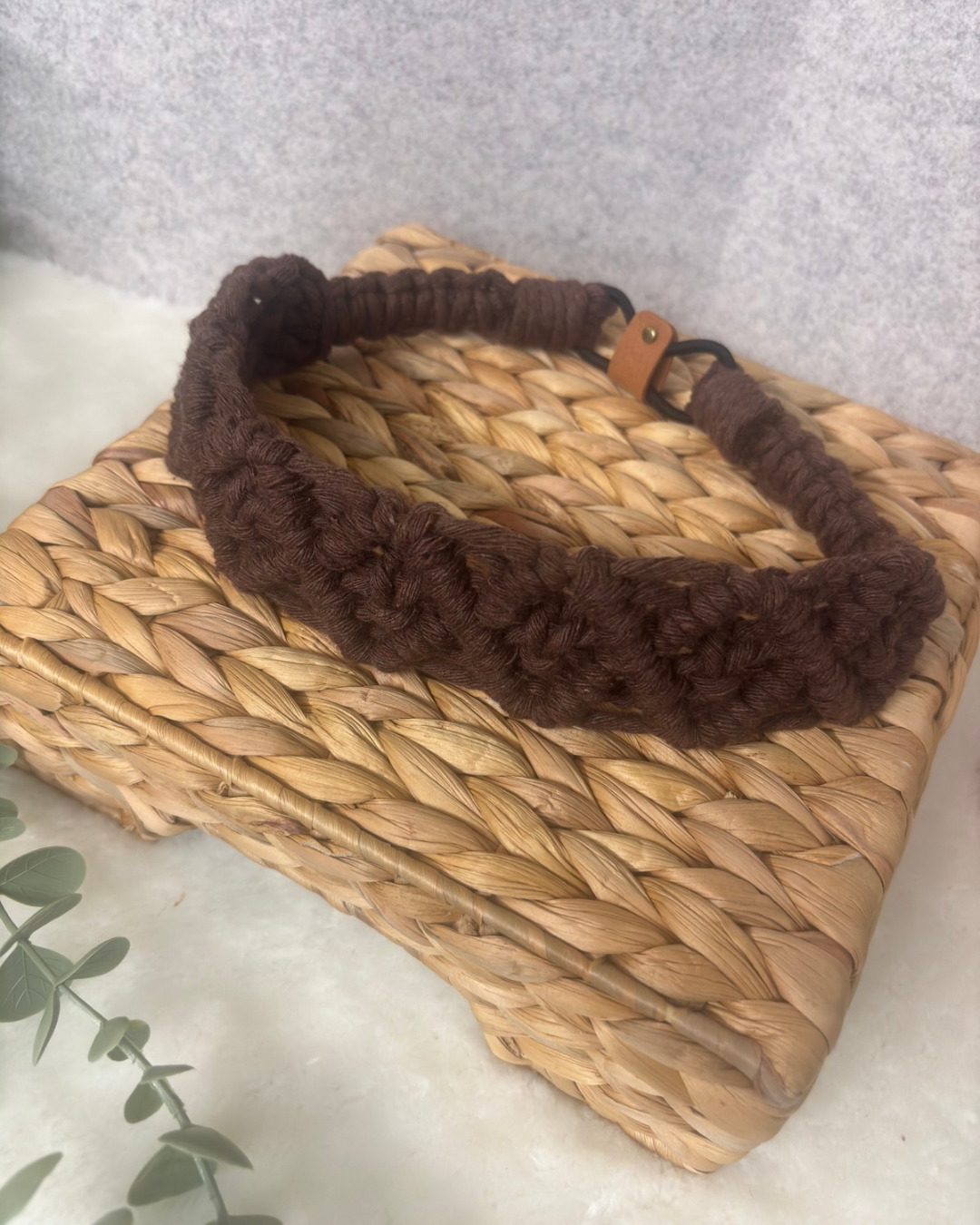 Cintillos en macramé