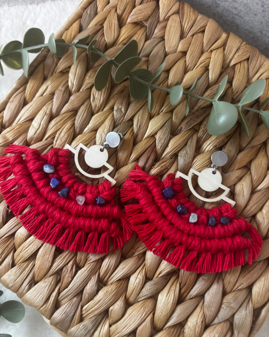 🔥 Crystal Fire — Rojo & Lapislázuli