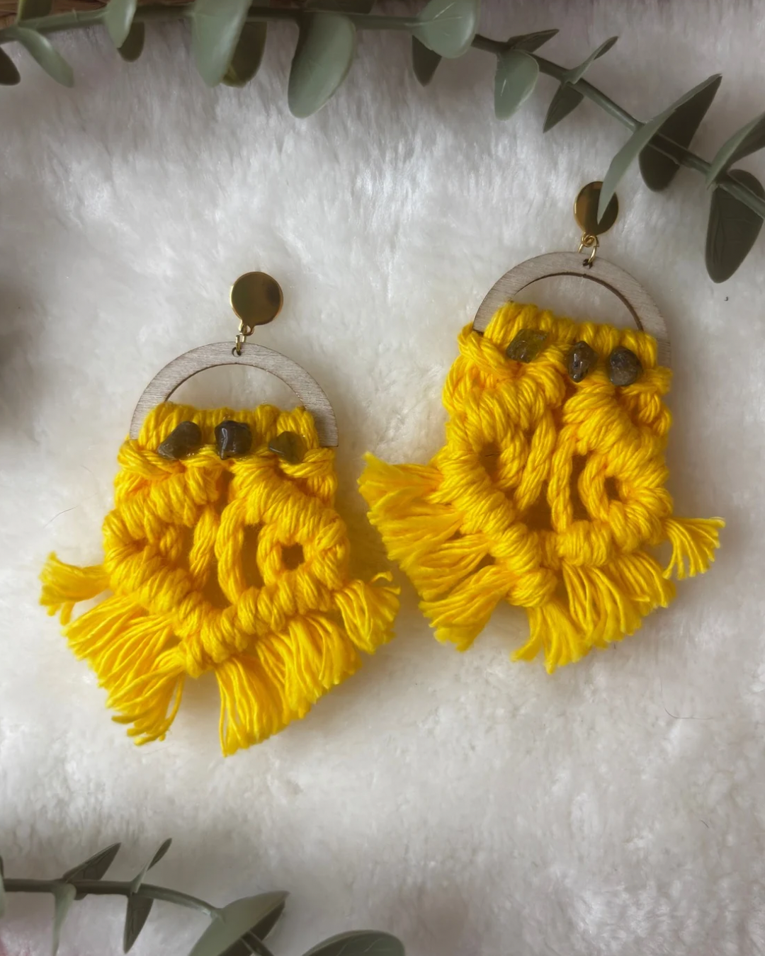 ✨ Crystal Aura — Amarillo & Labradorita