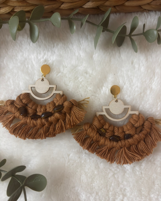 🤎 Crystal Earth — Marrón & Ojo de Tigre