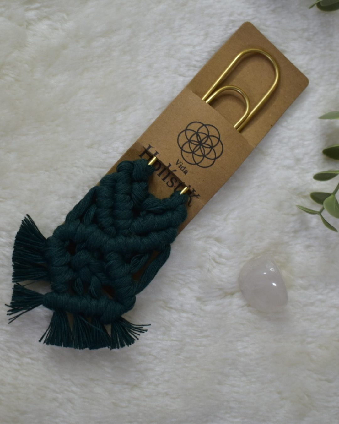 Bookmarks/ Marcadores de páginas en Macramé