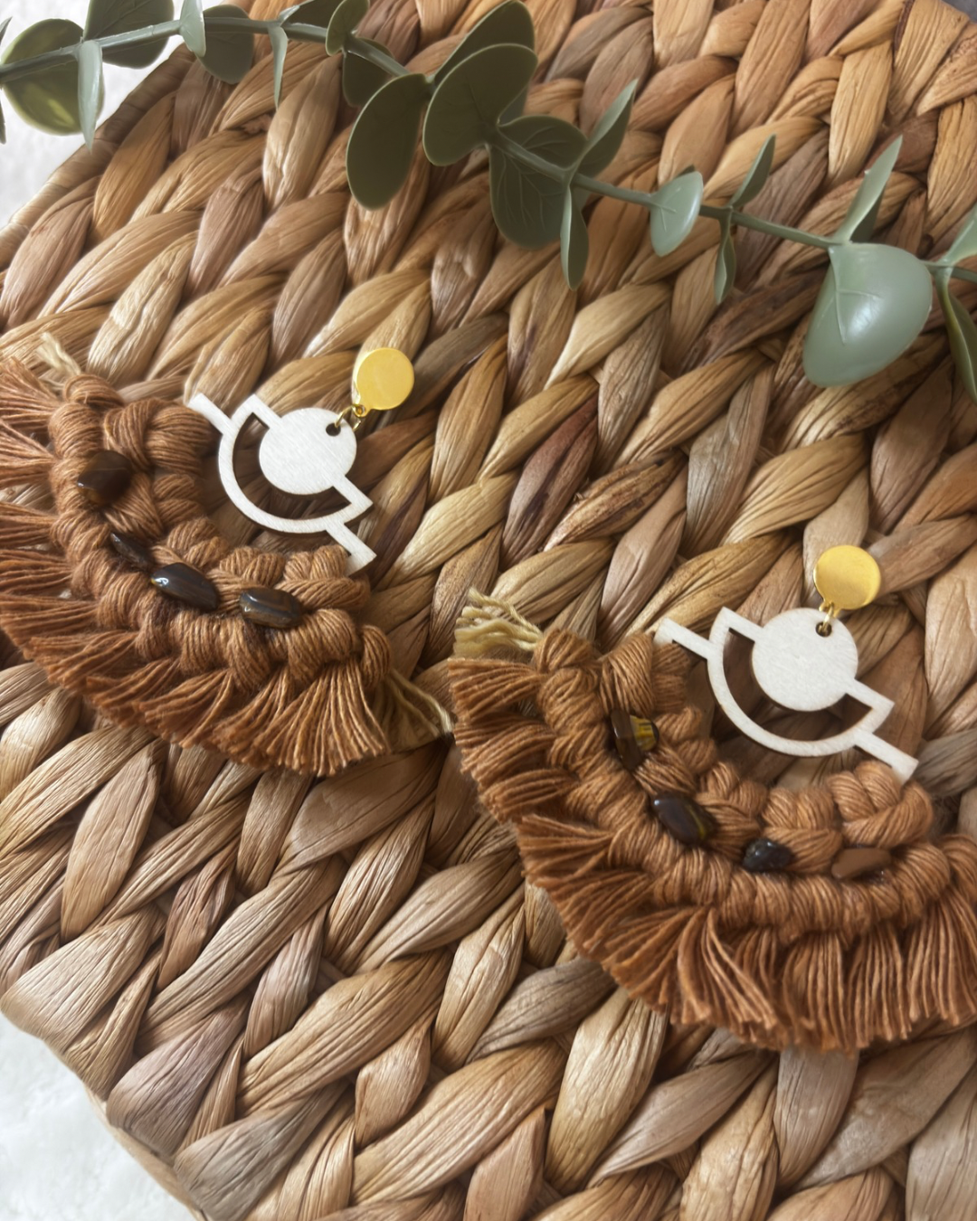 🤎 Crystal Earth — Marrón & Ojo de Tigre