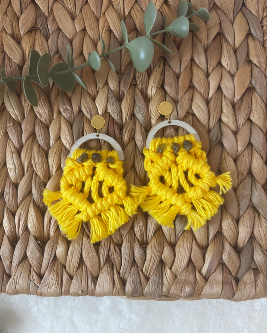 ✨ Crystal Aura — Amarillo & Labradorita