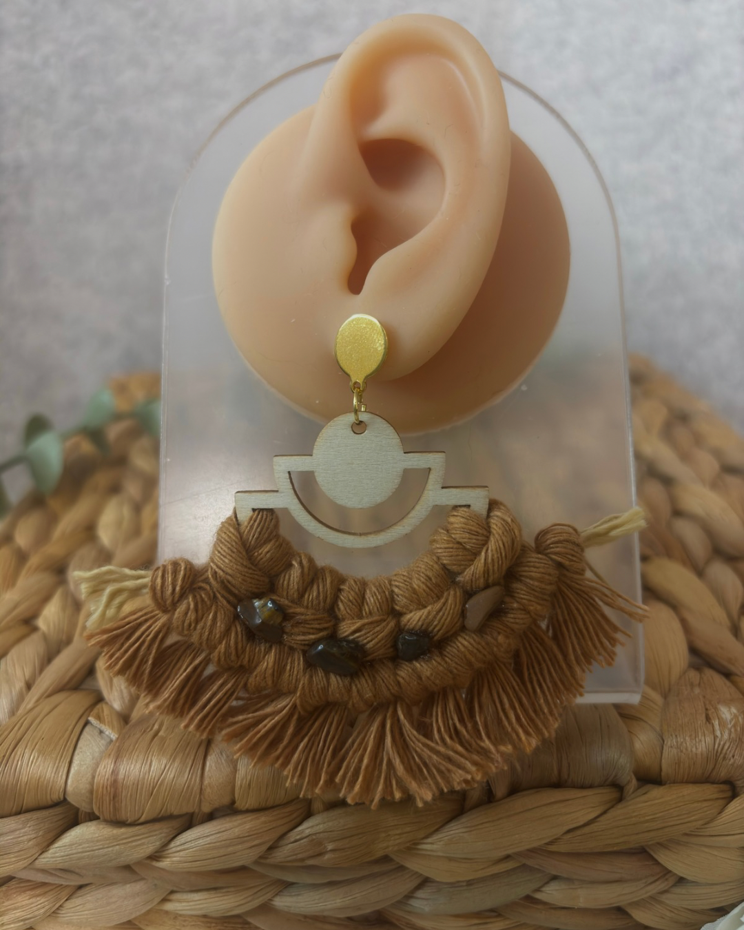 🤎 Crystal Earth — Marrón & Ojo de Tigre