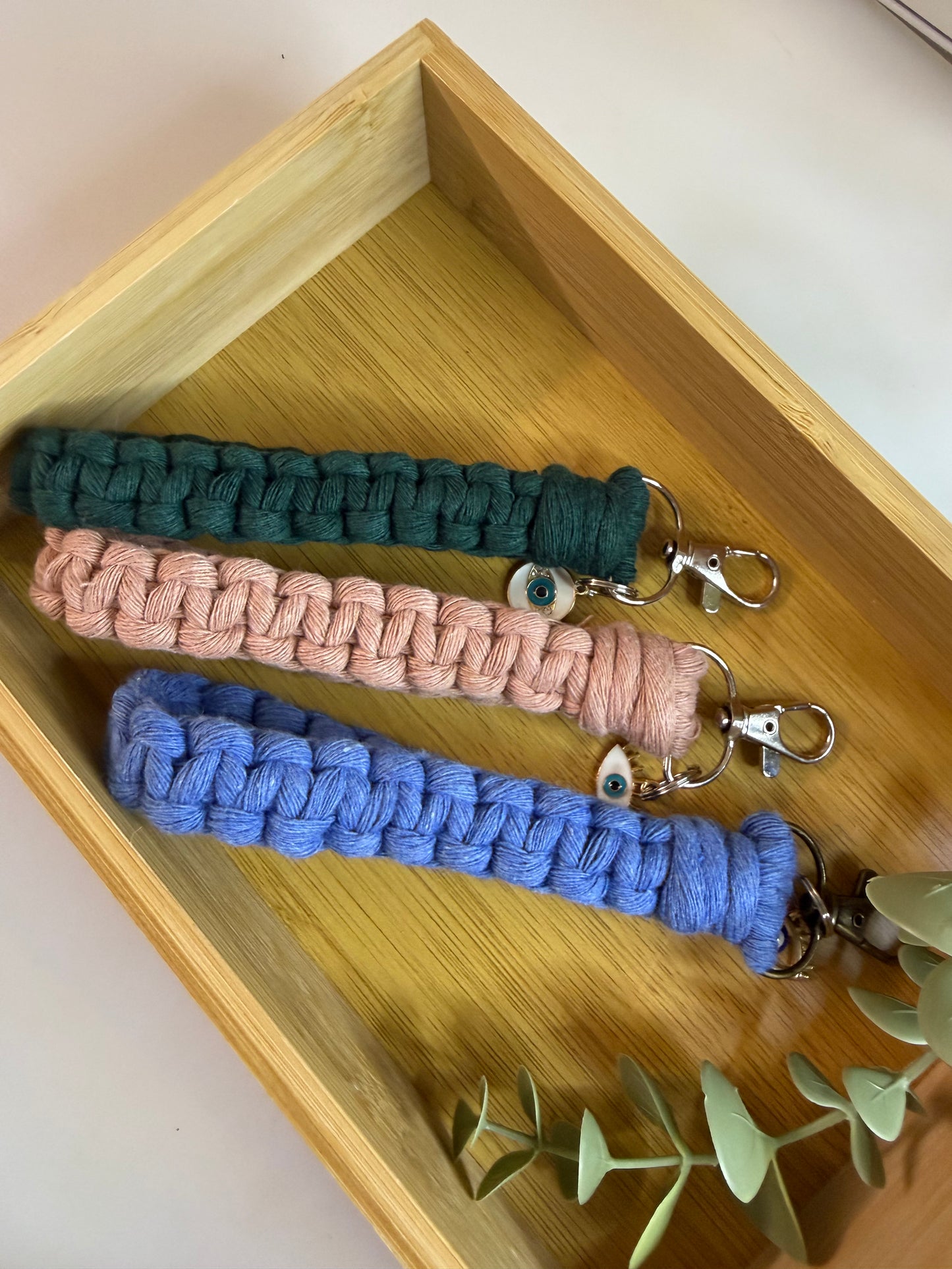 Llavero Nómada | Macramé Artesanal
