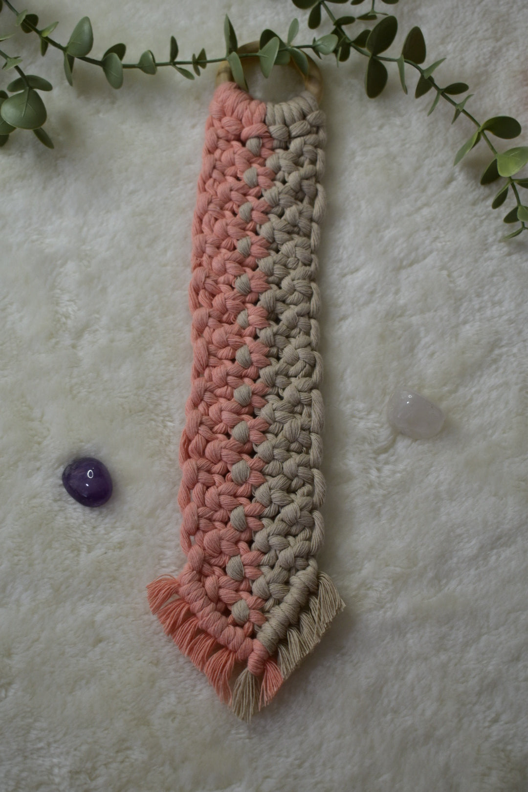 Organizador de Joyeria en macramé