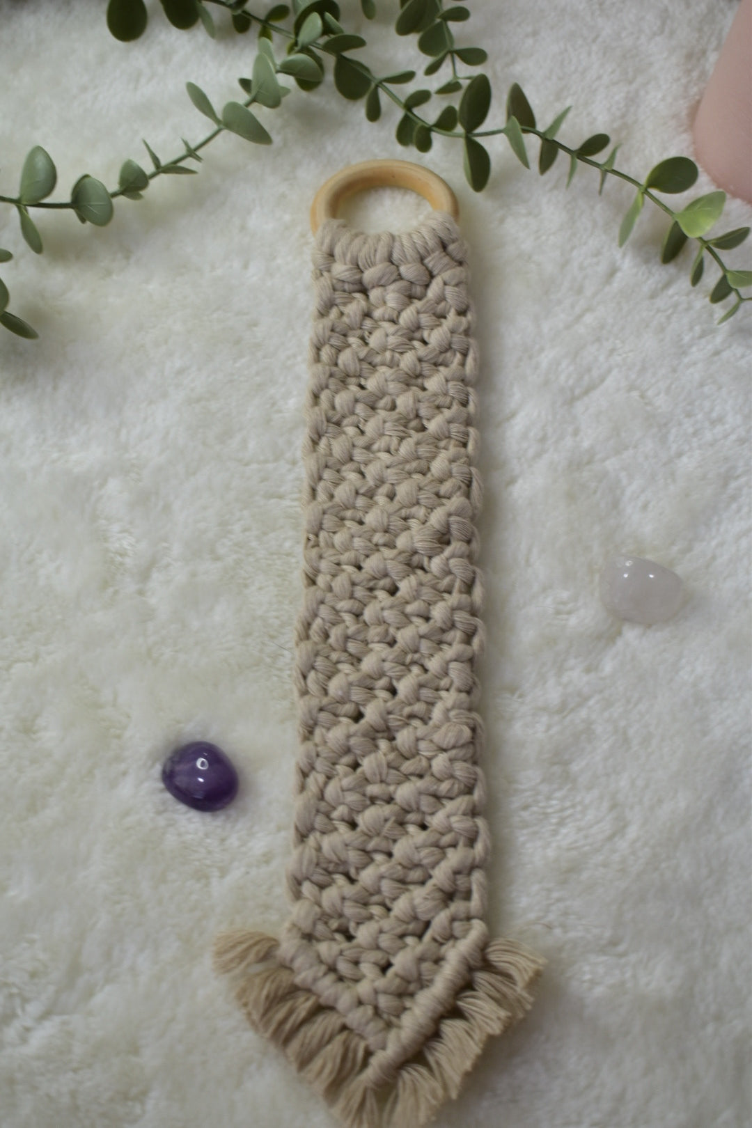 Organizador de Joyeria en macramé