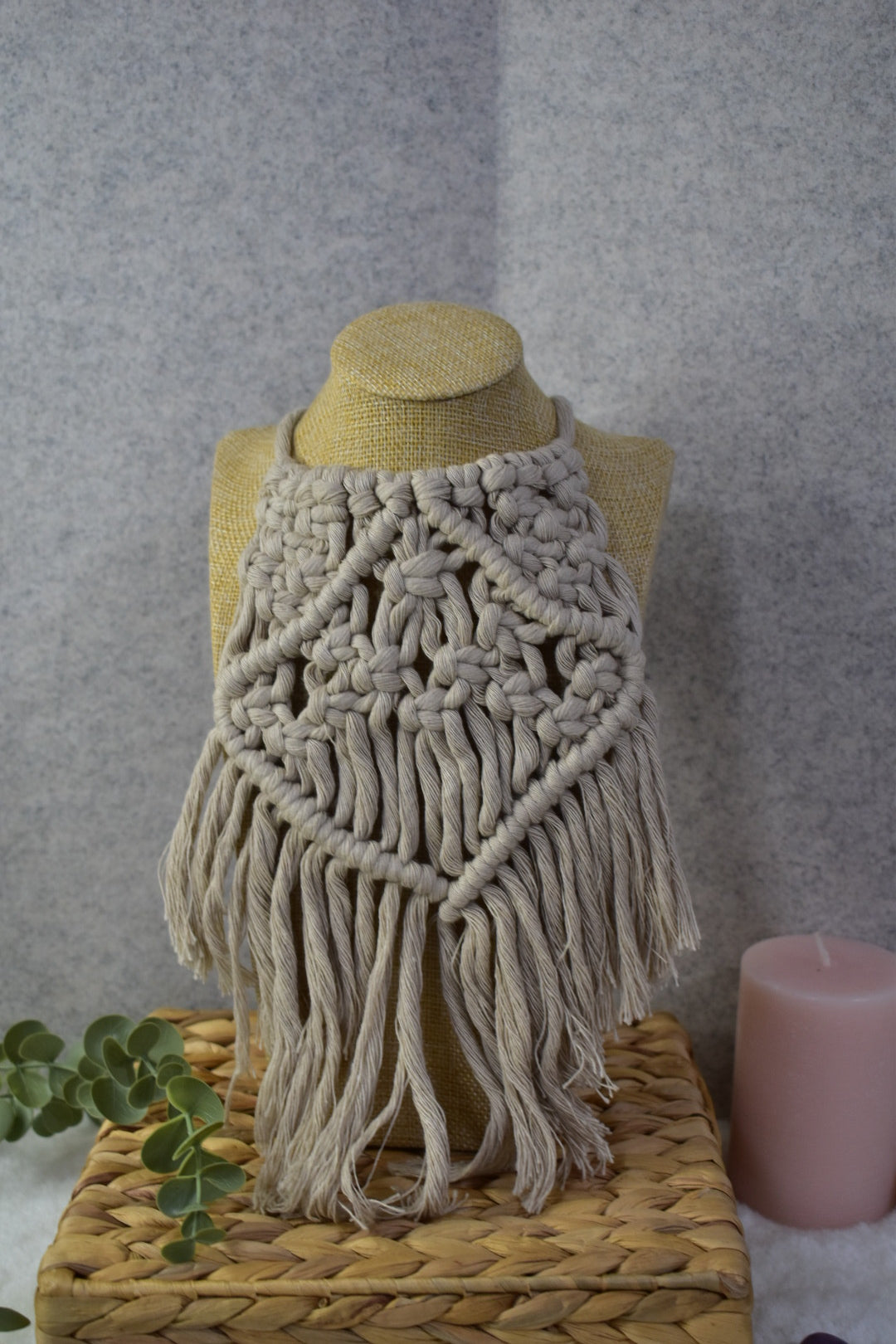 Collares en Macrame (varios diseños & colores)