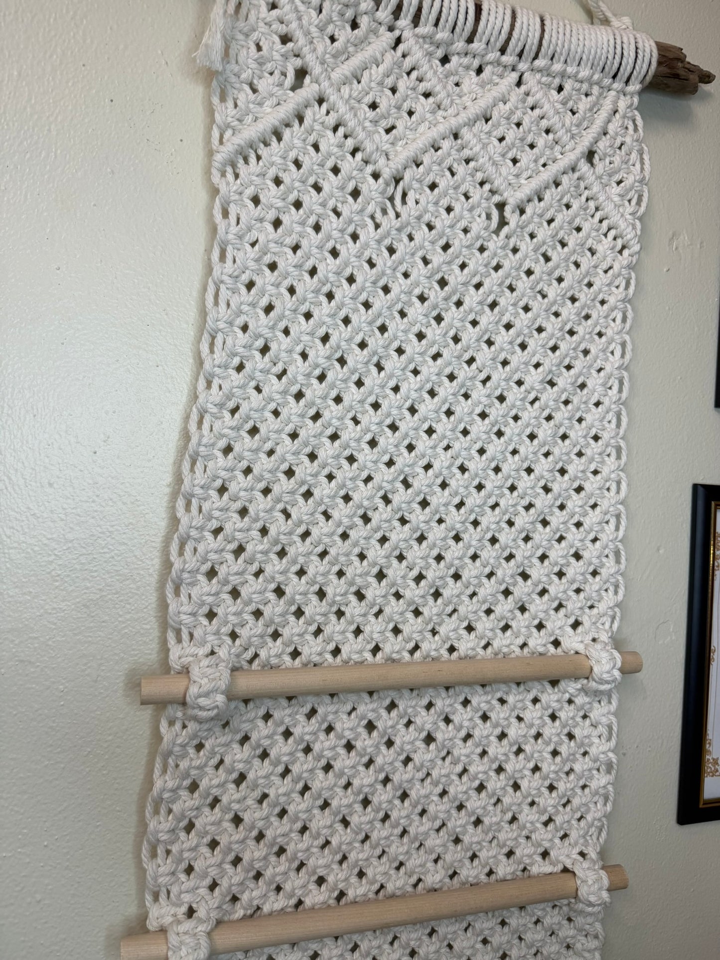 Organizador de Joyería en Macramé