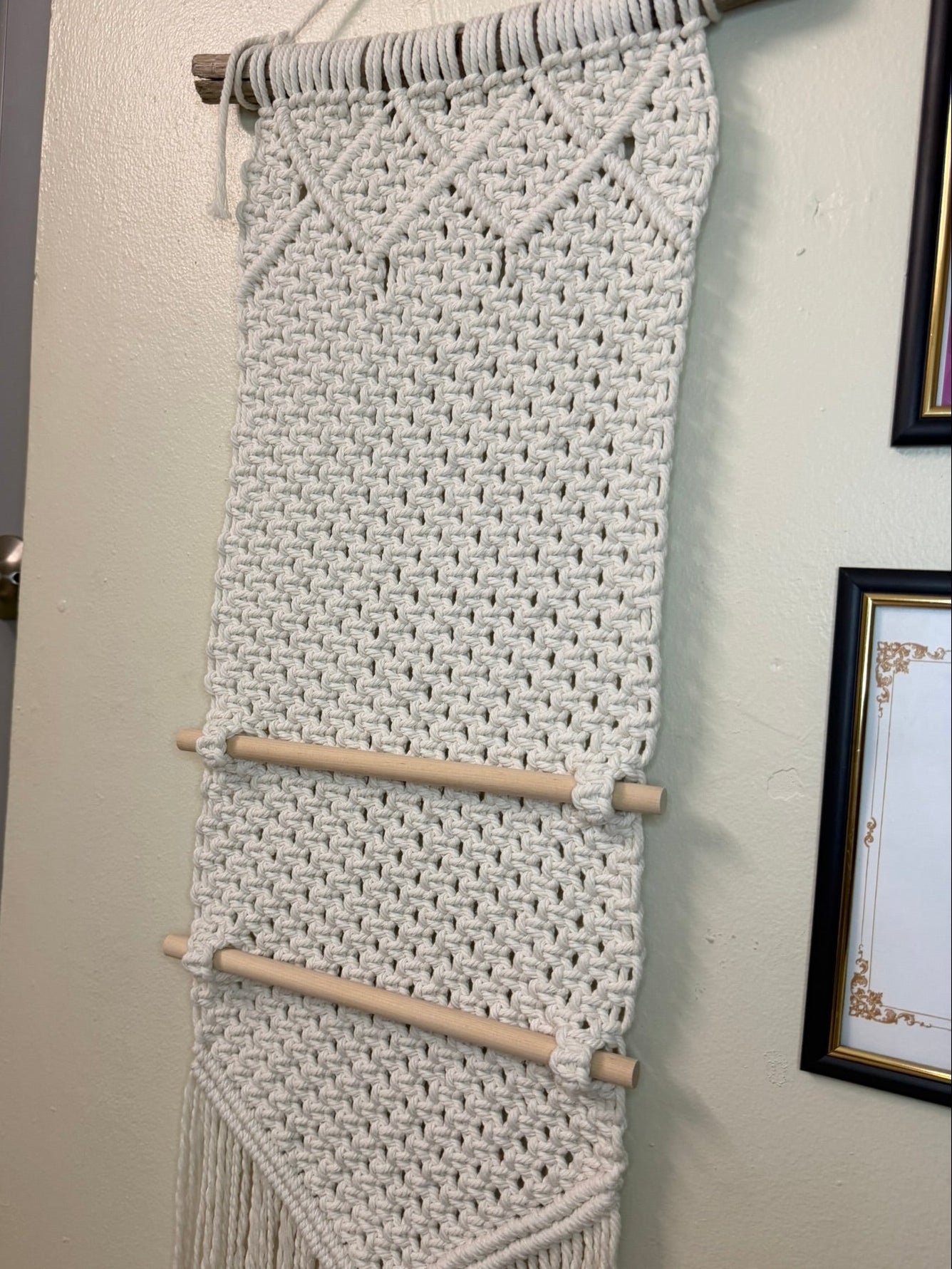 Organizador de Joyería en Macramé