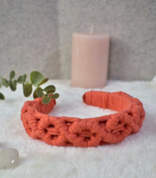 Diademas en Macramé_Coral